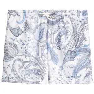 Silver Paisley Short