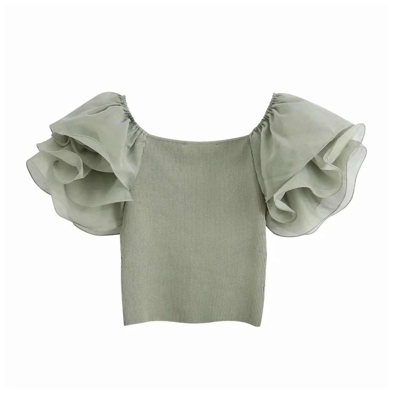 Tesla Ruffled Blouse
