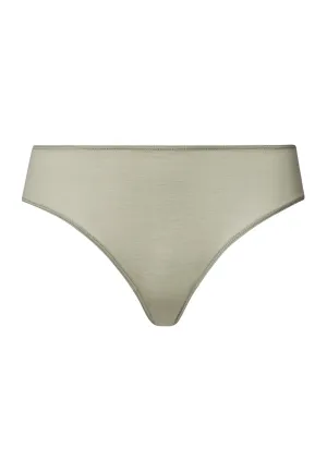 Ultralight Cotton Hi-Cut Brief | Crystal Green 71819-2732