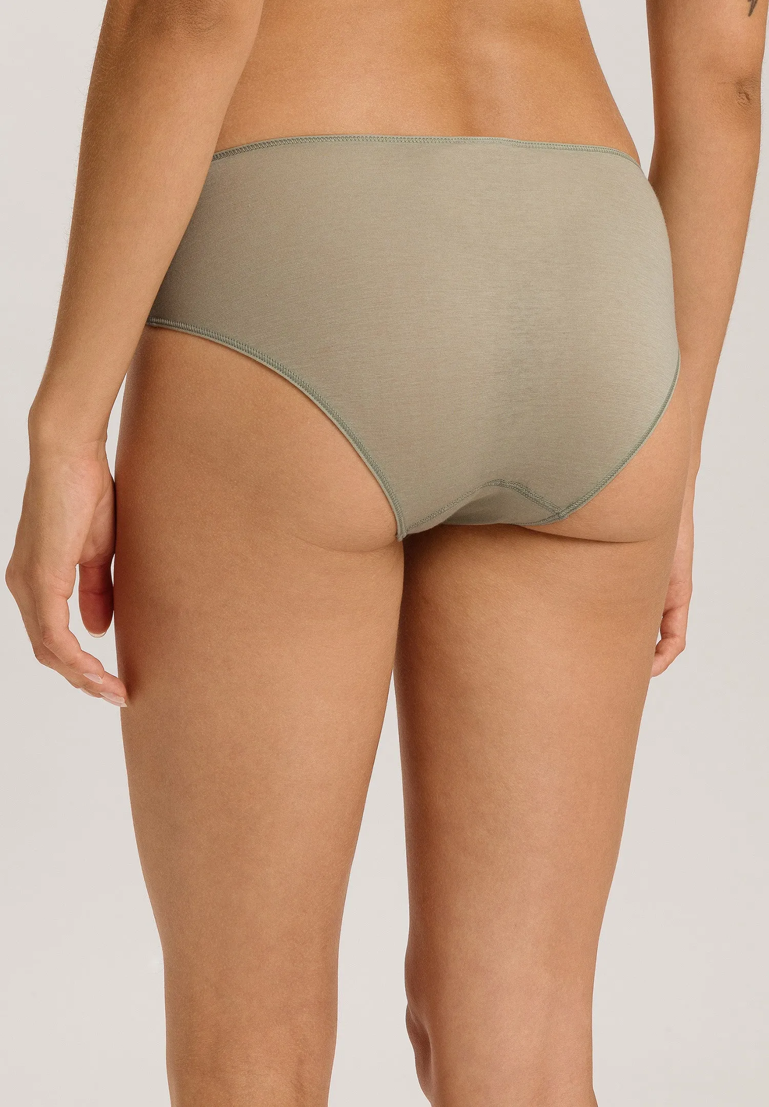 Ultralight Cotton Hi-Cut Brief | Crystal Green 71819-2732