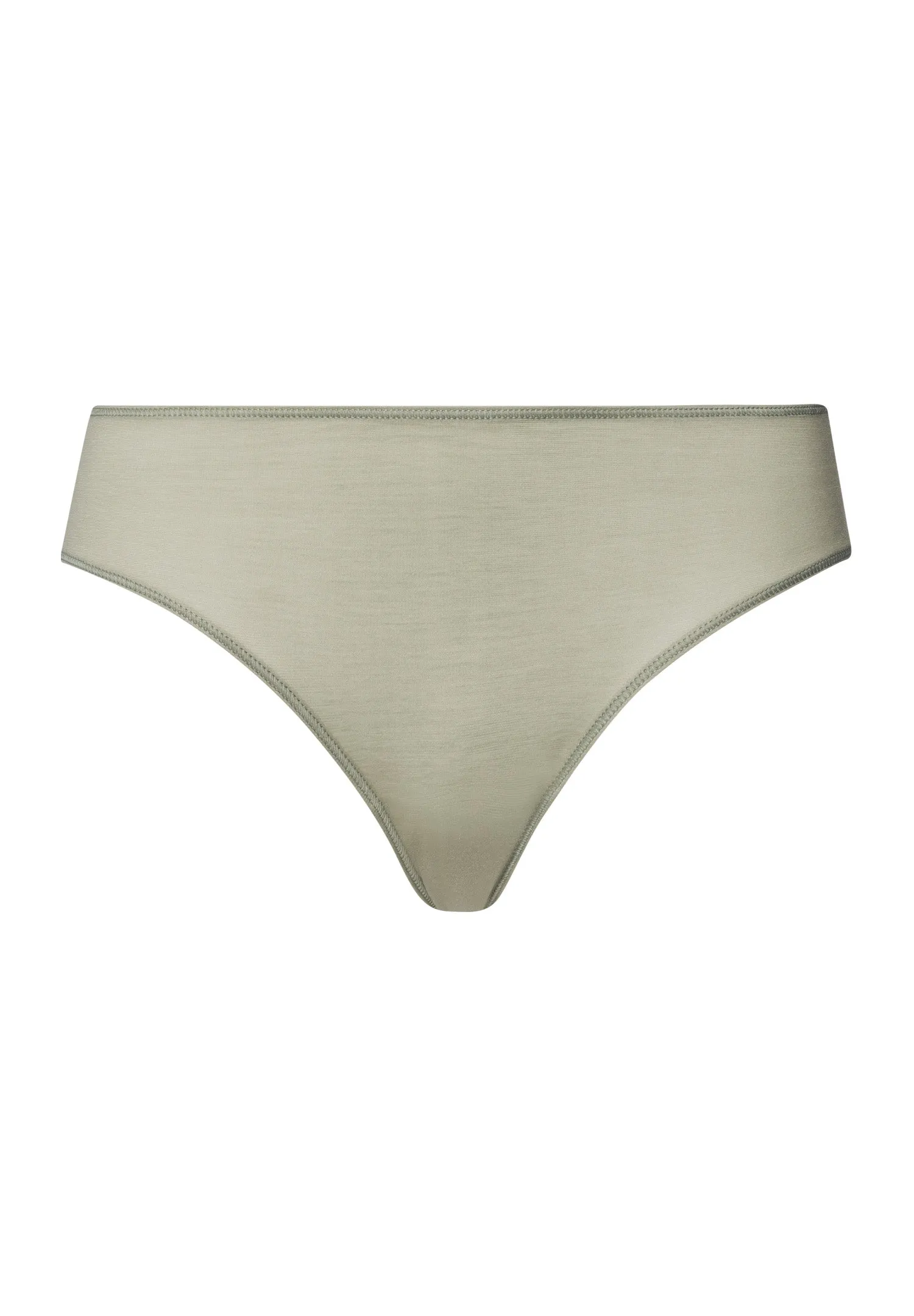 Ultralight Cotton Hi-Cut Brief | Crystal Green 71819-2732