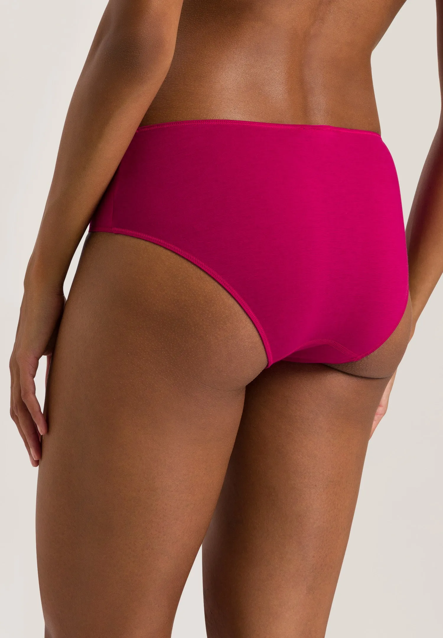 Ultralight Cotton Hi-Cut Brief | Fuchsia 71819-2462