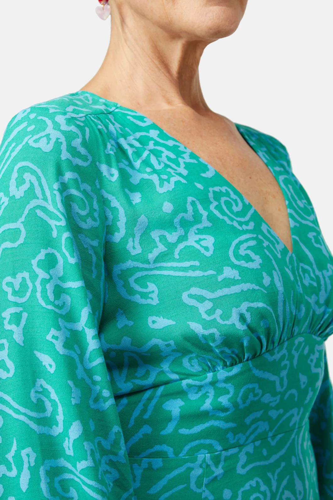 Vase Details Dress