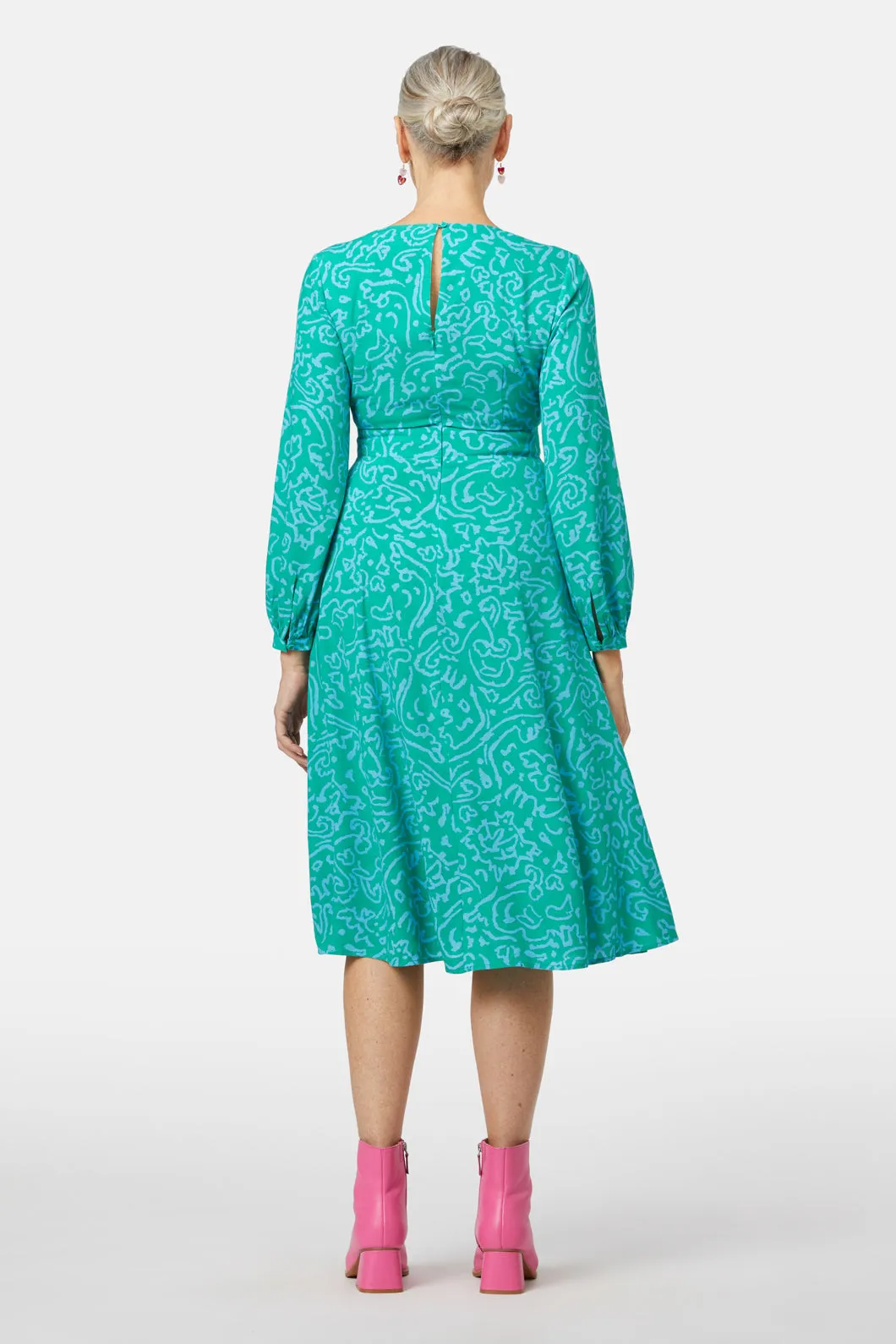 Vase Details Dress