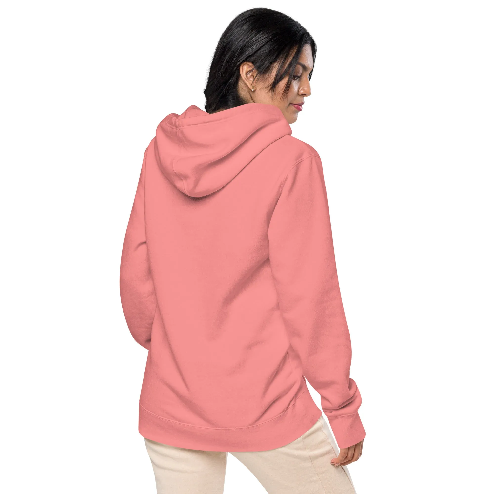 Vintage Vibes Premium Hoodie – Antique Pink – Signature Series