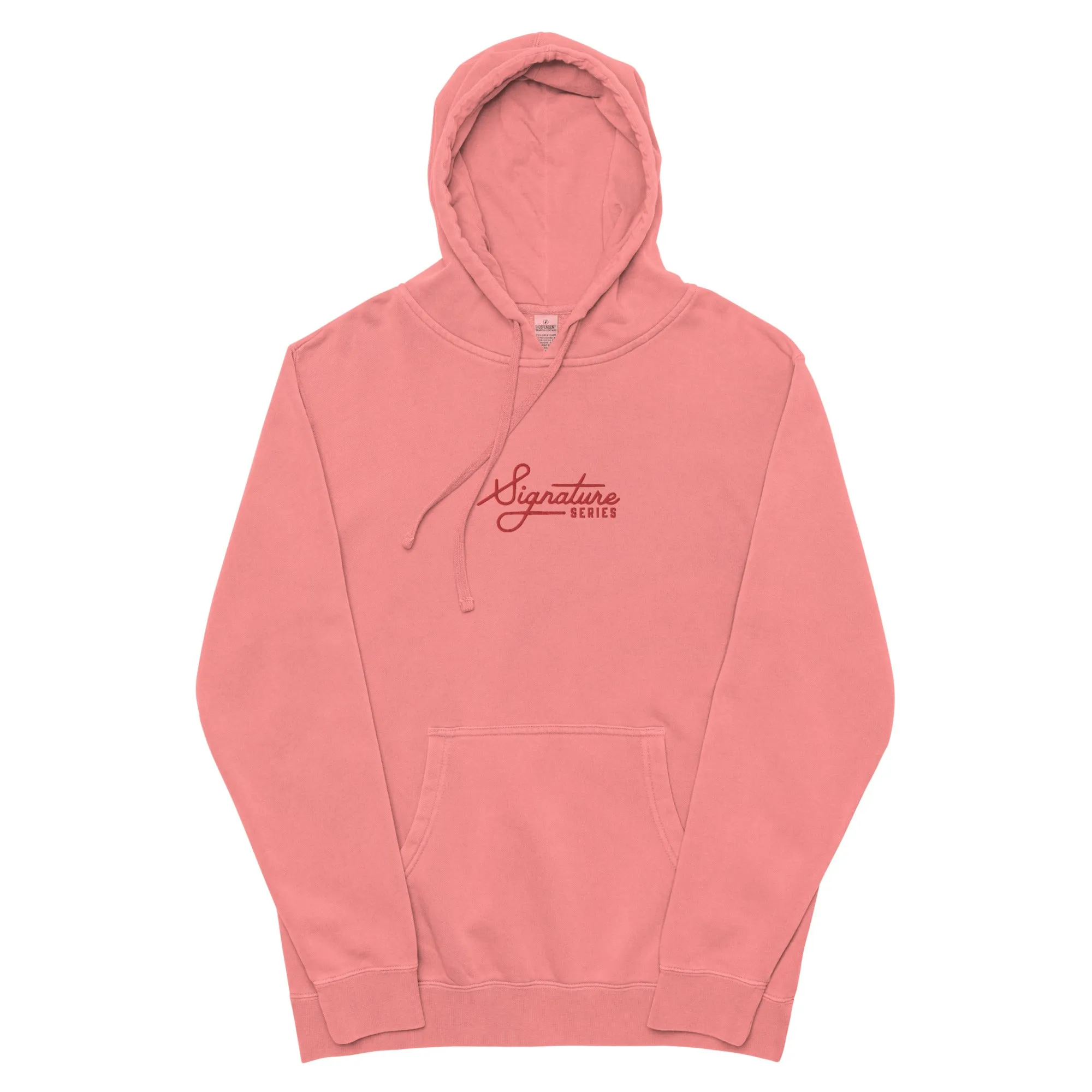 Vintage Vibes Premium Hoodie – Antique Pink – Signature Series
