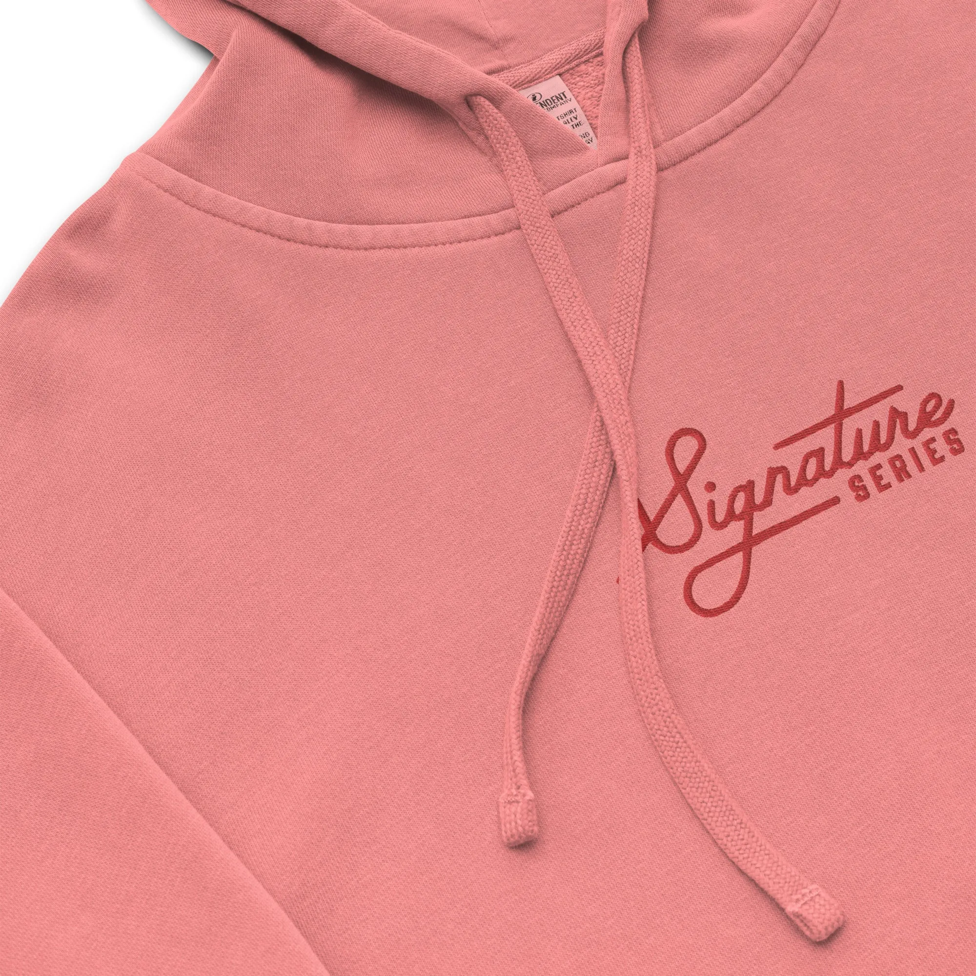 Vintage Vibes Premium Hoodie – Antique Pink – Signature Series
