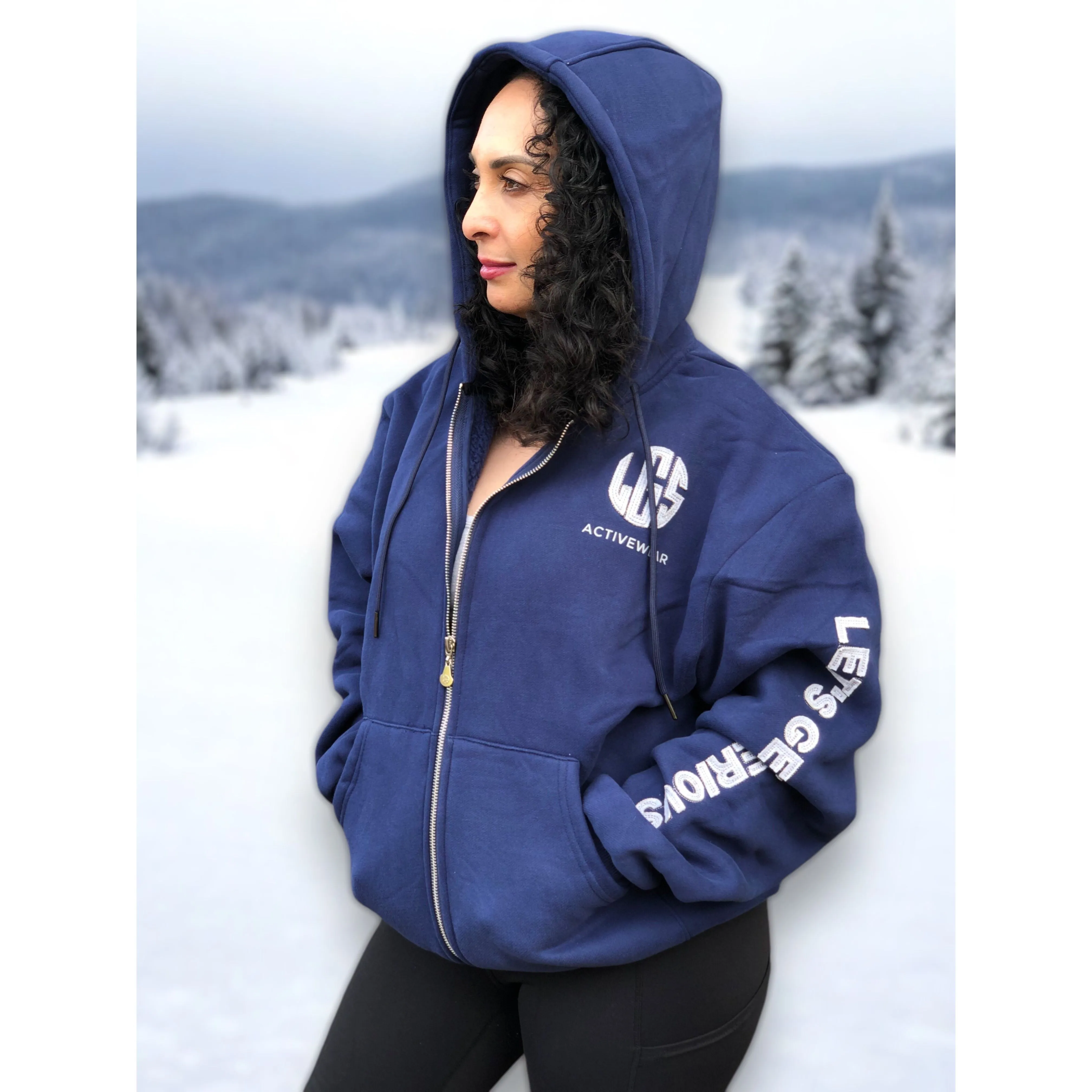 Vintage Zip Hoodie