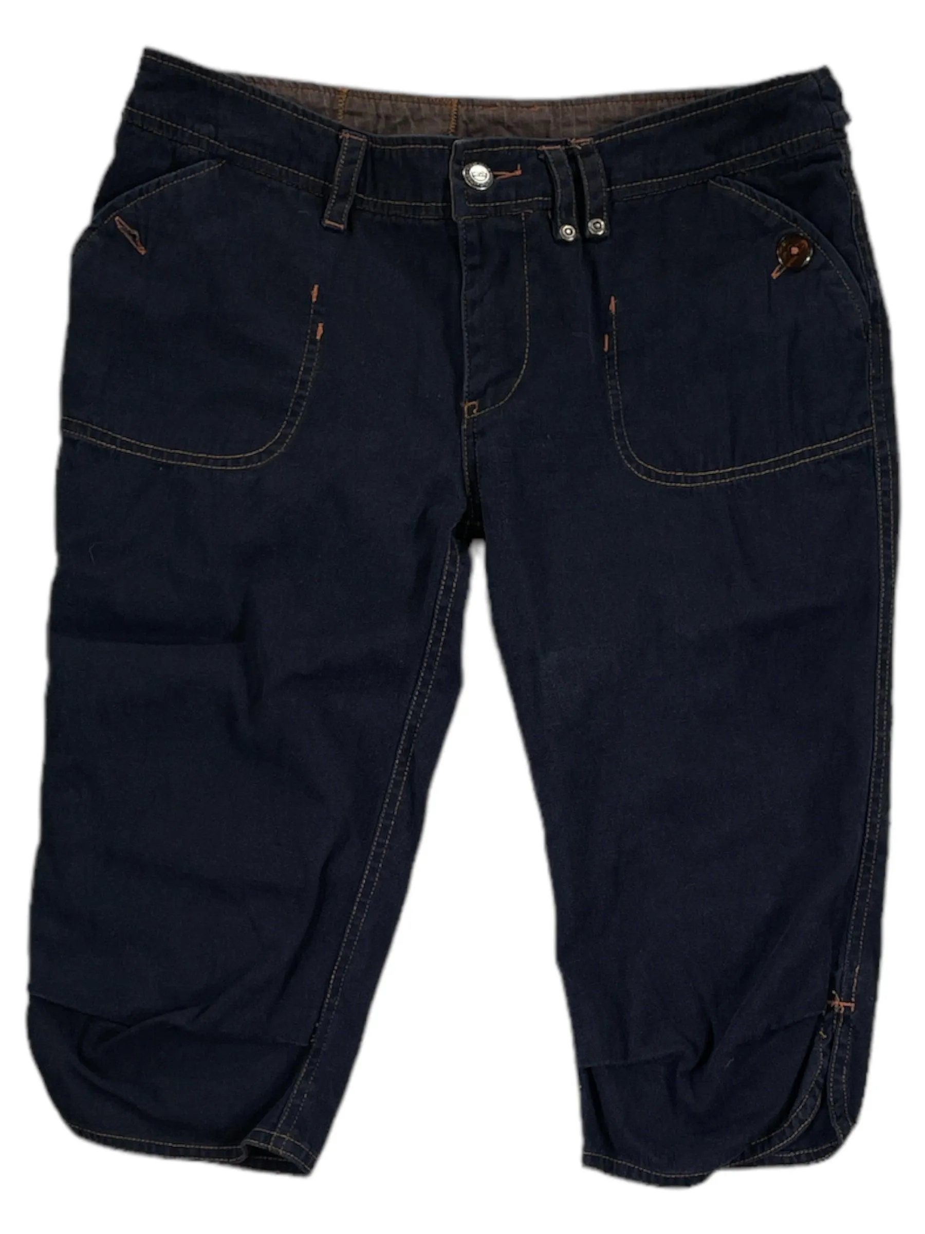 Womens Denim Capris