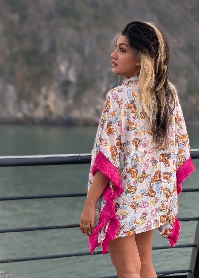 Women's Summer Shrug | Mermaid White