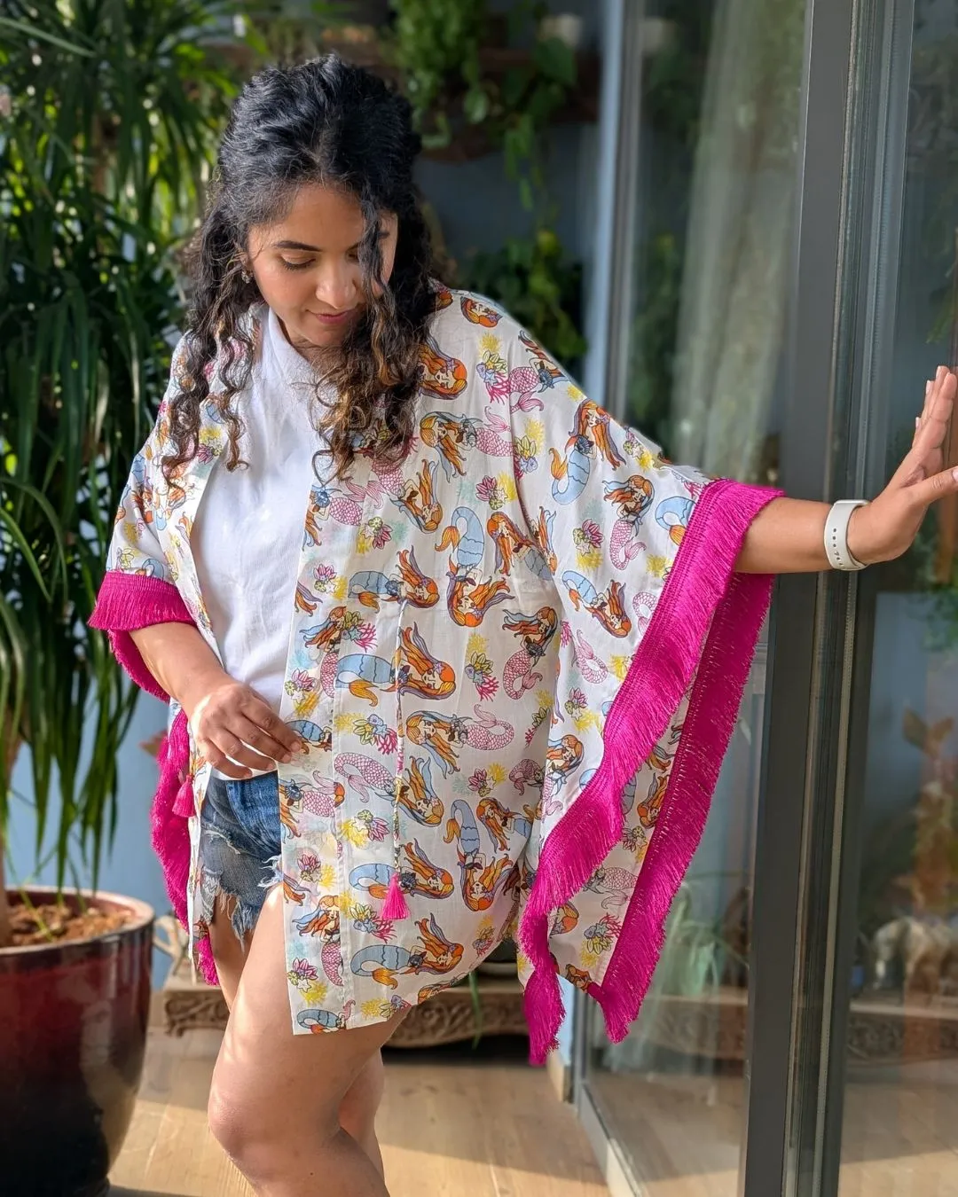 Women's Summer Shrug | Mermaid White