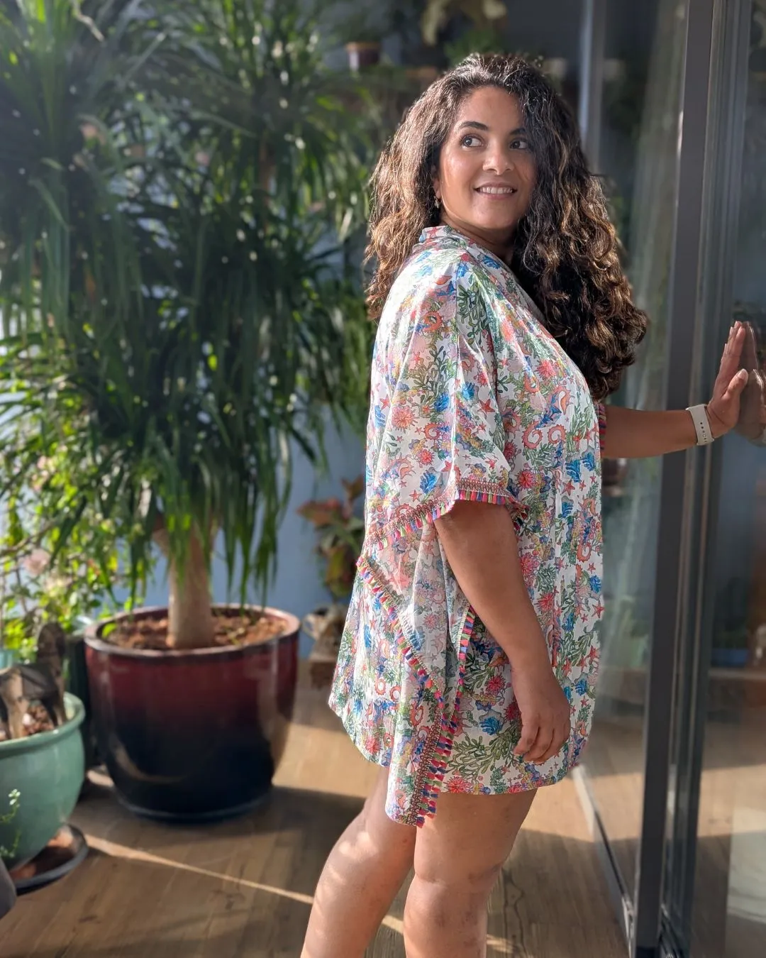 Women's Summer Shrug | Sea Horse