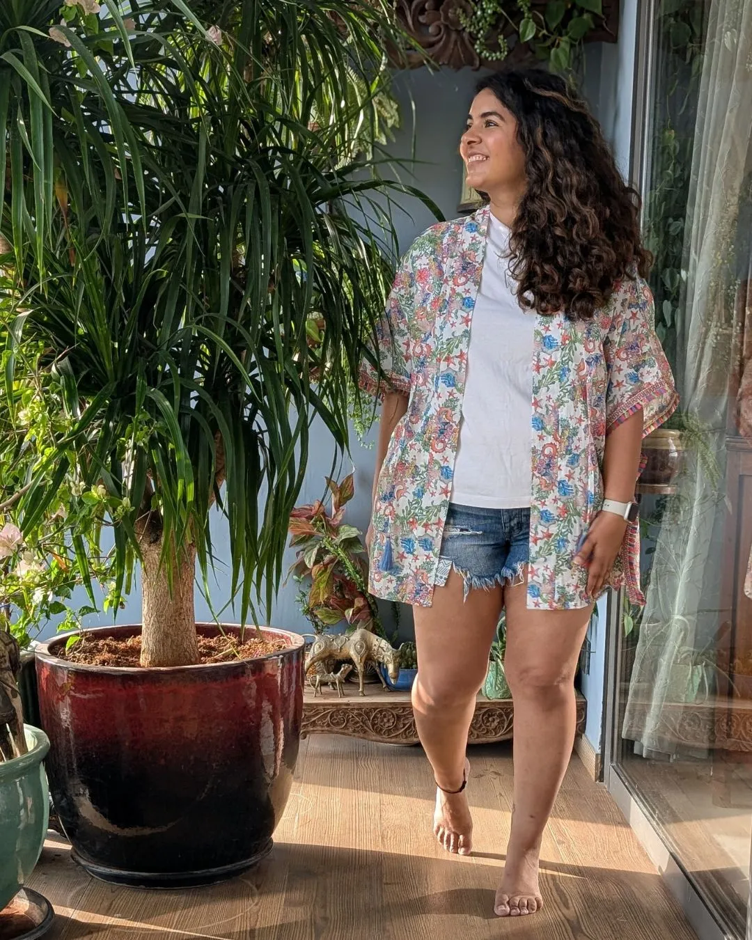Women's Summer Shrug | Sea Horse