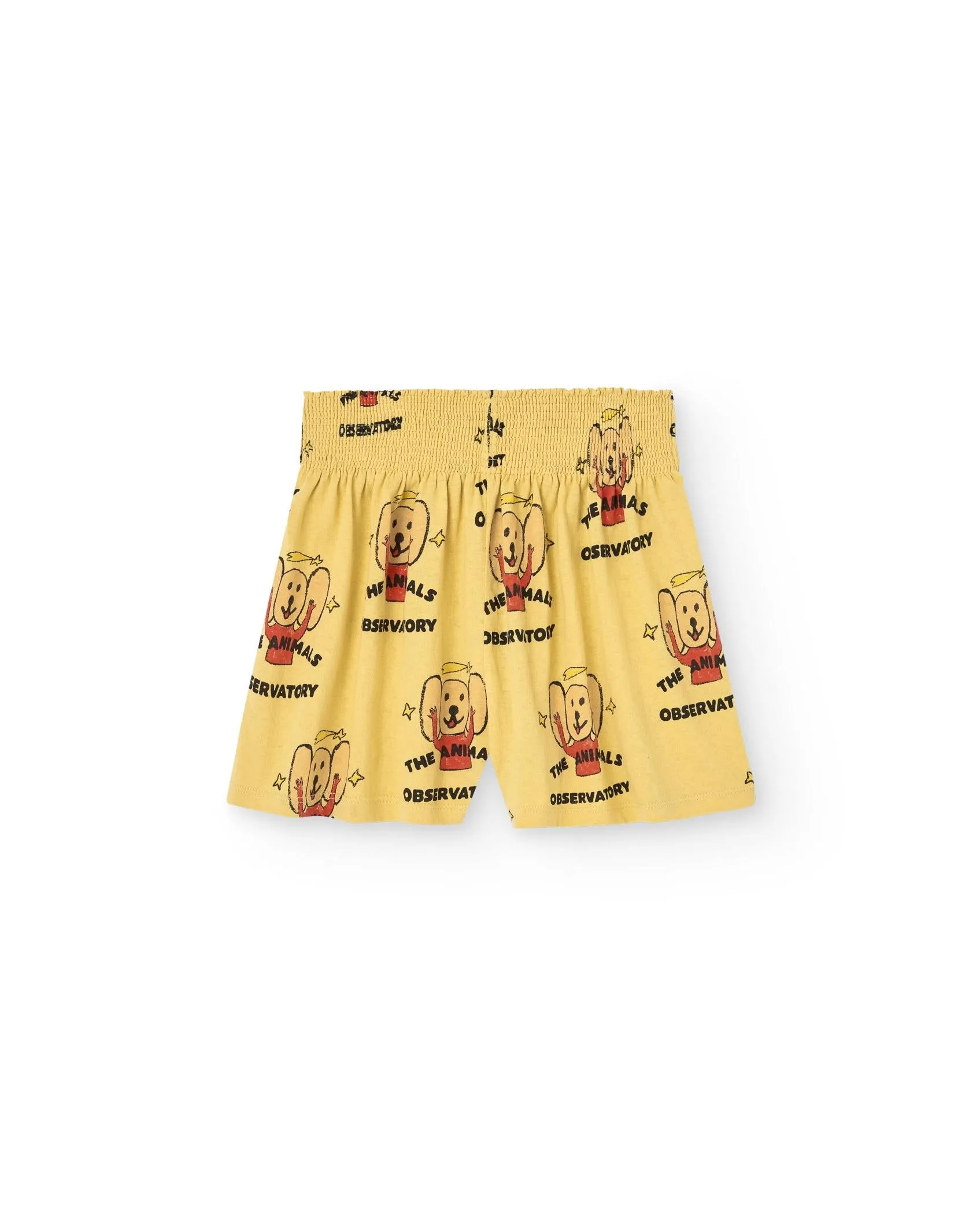 Yellow Ostrich Shorts